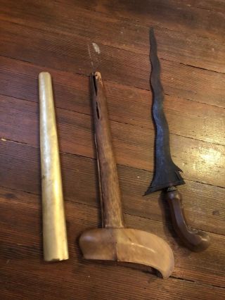 Indonesian Keris Sword Knife Dagger - Estate Find 2