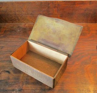 DIRK VAN ERP BOX WITH DECORATIVE ARTS AND CRAFTS BORDER ON THE LID 7