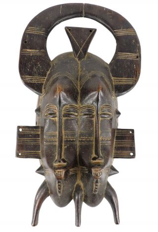 Senufo Kpelie Mask Cote D 