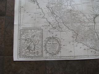 1777 Large Map of Texas,  Mexico,  Spain 3