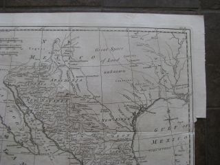 1777 Large Map of Texas,  Mexico,  Spain 5
