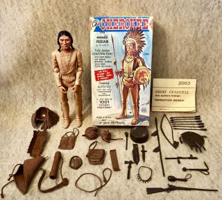Marx Johnny West Chief Cherokee Early Edition Complete Box Set.