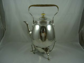 George Iii Solid Silver Kettle On Stand,  1788,  1624gm