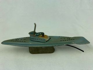 British Harold Flory S4 Submarine Toy 1949/1950 ' s 3