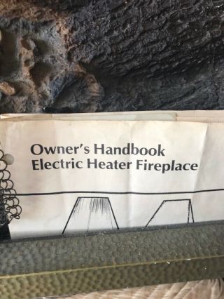 Vintage Electric Heater Fireplace 2