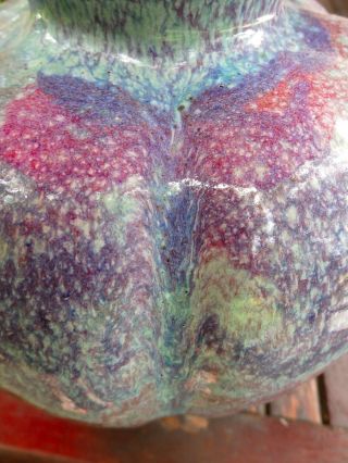 ANTIQUE JUN WARE FLAMBE CHINESE POTTERY 11 