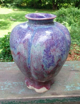 ANTIQUE JUN WARE FLAMBE CHINESE POTTERY 11 