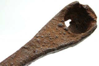 Ancient Rare Authentic Viking Kievan Rus King Size Iron Battle Axe 8 - 10 AD 12