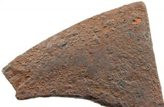 Ancient Rare Authentic Viking Kievan Rus King Size Iron Battle Axe 8 - 10 AD 9