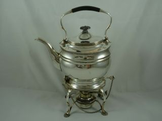 Vintage,  Solid Silver Kettle On Stand,  1919,  1200gm