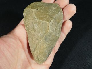 A ONE Million Year Old Early Stone Age ACHEULEAN AAA HandAxe Mauritania 150gr e 11