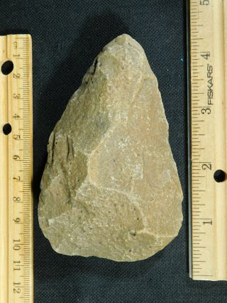 A ONE Million Year Old Early Stone Age ACHEULEAN AAA HandAxe Mauritania 150gr e 2