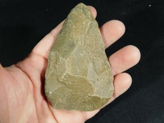 A ONE Million Year Old Early Stone Age ACHEULEAN AAA HandAxe Mauritania 150gr e 3