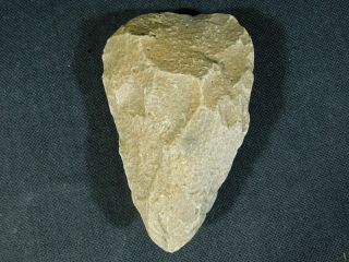 A ONE Million Year Old Early Stone Age ACHEULEAN AAA HandAxe Mauritania 150gr e 9