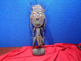 Primitive African Carved Sculpture Antique Tribal Art 11