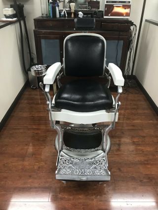 antique koken barber chair 7