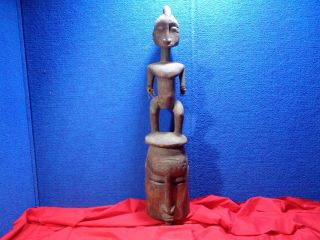 Primitive African Carved Sculpture Antique Tribal Art 8