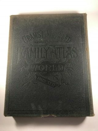 1901 Crams Unrivaled Atlas of the World 6