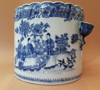 Antique Rare Chinese Porcelain Jardiniere - Qianlong 18th.  century 2