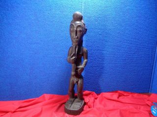 Primitive African Carved Sculpture Antique Tribal Art 7