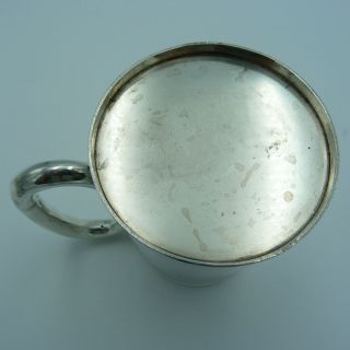 George V Silver Pint Tankard 1935 (Cup,  Mug) - No Monogram etc 4