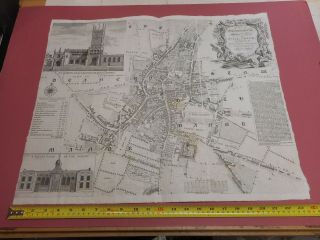 100 Plan Of Wolverhampton Map By Isaac Taylor C1780 Vgc Scarce