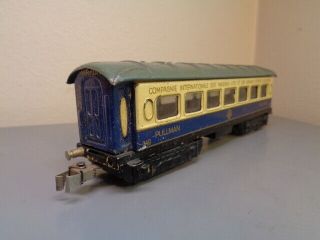 MÄRKLIN GERMANY No 349 VINTAGE 1930 ' S PULLMAN TRAIN WAGON VERY RARE VERY GOOD 3