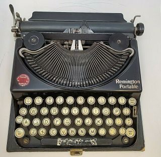 VINTAGE - 1920 ' S - REMINGTON - PORTABLE - TYPEWRITER 3