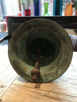 Antique Bronze Bell Mears And Stainbank 1872 5