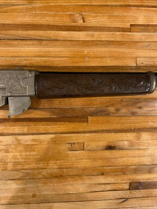 Vintage HUBLEY THE RIFLEMAN Flip Special Toy Cap Gun Rifle 8