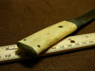 Fur Trade Era Trapper Trader Knife Great Plains Forged Blade Skinner 1840 3
