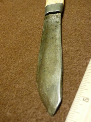 Fur Trade Era Trapper Trader Knife Great Plains Forged Blade Skinner 1840 6