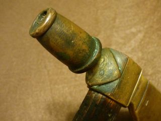 1800 ' s Hudson ' s Bay Company Pipe Axe Tomahawk Brass Head HB Mark Awesome Haft 4