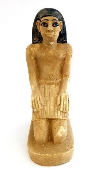 Rare Osiris Egyptian Ancient Statue Egypt God Stone Antiques Rare Nephthys Isis