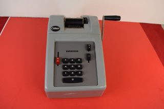 Vintage Odhner Adding Machine,  Model H9s5,  Old Work Horse,  Boat Anchor,