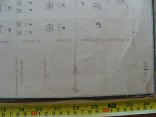 1780s ?? map / plan of Swiss Guards Barracks France - Pre - revolution 2