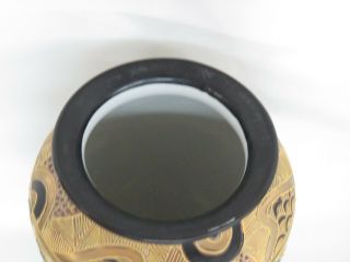 Moriage Nippon Satsuma Style Hand Painted Porcelain Japanese Vase 301B 8