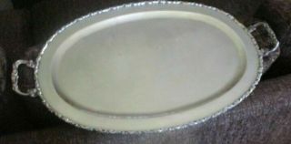 Sterling 925 Mexico Extra Large Serving Tray 2046gms - Signed