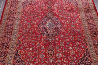 4TH OF JULY Vintage Traditional Floral RED Oriental Area Rug Wool 10 ' x13 ' 3