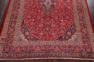 4TH OF JULY Vintage Traditional Floral RED Oriental Area Rug Wool 10 ' x13 ' 5