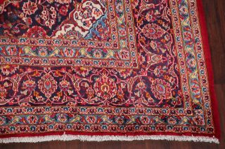 4TH OF JULY Vintage Traditional Floral RED Oriental Area Rug Wool 10 ' x13 ' 6