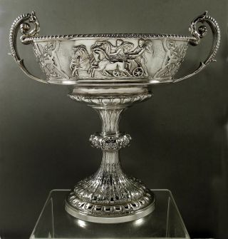 English Sterling Cup 1871 Frederick Elkington - Chariots 2