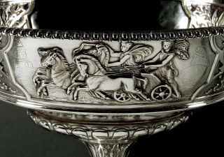 English Sterling Cup 1871 Frederick Elkington - Chariots 5