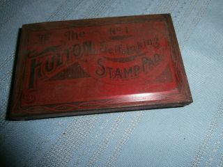 ANTIQUE WILLIAMSON ' S ALPHABET RUBBER STAMPS MERCHANTS SIGN PRINTING OUTFIT 4
