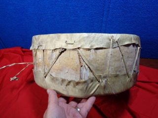 VINTAGE NATIVE AMERICAN INDIAN DRUM 7