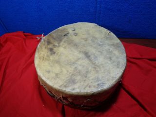 VINTAGE NATIVE AMERICAN INDIAN DRUM 8