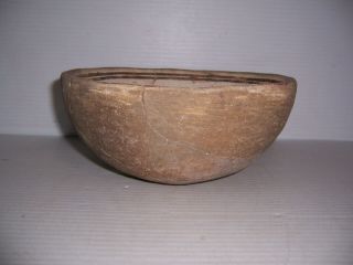 Pre - Columbian Mimbres Feline Pottery Bowl with Kill Hole 800 - 1000 A.  D.  Artifact 8