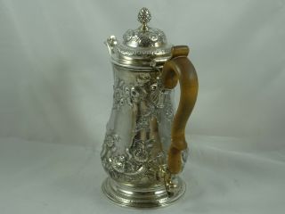 MAGNIFICENT,  GEORGE II silver COFFEE POT,  1757,  832gm 4