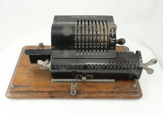 Early Brunsviga Mechanical Calculator