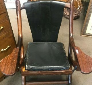 Vintage Don S.  Shoemaker Sling Swinger Chair